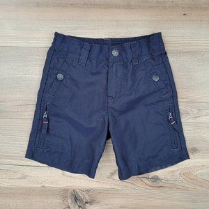 Ralph Lauren Navy Blue Baby Cargo Shorts